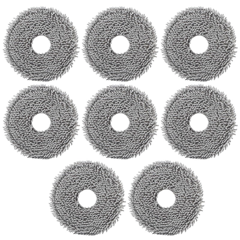 Restynic 8 Pack Mop Pads for Roborock Q Revo Series,