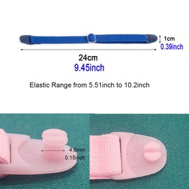 2PC Kids Adjustable Glasses Strap Kids Elastic Band Kids Anti-Slip Glasses Holder Strap Sports Eyewear Keeper Strap