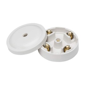 Knightsbridge SN8410 20A Junction Box 4-Terminal - White (59mm)