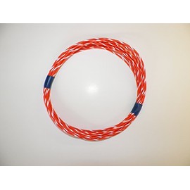 ORANGE/WHITE STRIPED Automotive GXL Copper Wire, 16 GA, AWG, GAUGE. Truck, Motorcycle, RV. General Purpose. DEFFERENT LENGTHS AVAILABLE, SELECT LENGTH BELOW (50 FOOT COIL)