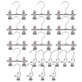 JOINSI 20 Pack Boot Hangers Closet Hanging Clips Laundry Hooks for Hats, Pants, Towel, Socks, Handbags, Bags, Underwear
