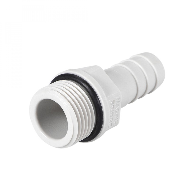 sourcing map PVC Barb Hose Fitting Connector Adapter 10mm or