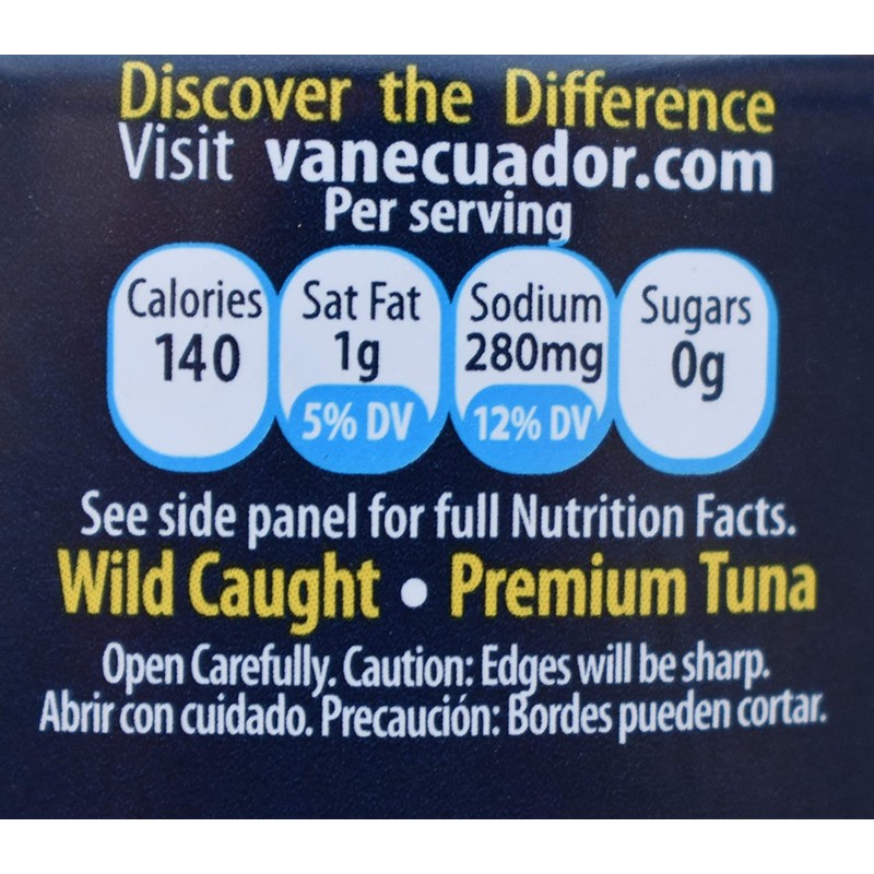 Van Ecuador Premium Tuna Oil, 5.3oz (Pack of 12)