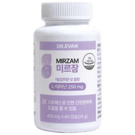 Dr. Evan Mirjam Premium Stress Relaxation Care, 1 unit, 60 tablets / 닥터에반 미르잠 프리미엄 스트레스 릴렉스 케어, 1개, 60정