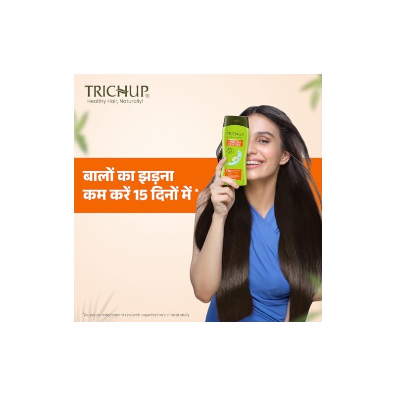 Trichup Hair Fall Control Herbal Hair Shampoo (200 ml x