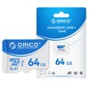 ORICO T3 2 Packs 64GB microSDXC UHS-I Memory Card, 70MB/s
