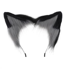 TQUXNGA Cosplay-Katzenohr-Stirnband, Damen, Studenten, Karneval, Anime-Charakter, Haarband, Katzenohren, Plüsch, Weihnachts-Haarreifen