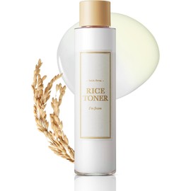 I'm from Rice Toner, 77.78% Rice Extract from Korea, Glow Essence with Niacinamide, Hydrating for Dry Skin, Vegan, Alcohol Free, Fragrance Free, Peta Approved, 5.07 Fl Oz, Valentine