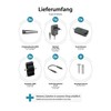 ledscom.de Siris LED Under-Unit Light Set of 3 Matt Black