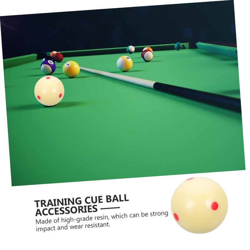 BESPORTBLE Resin Billiard Training Ball Wear Resistant Skill Levels for