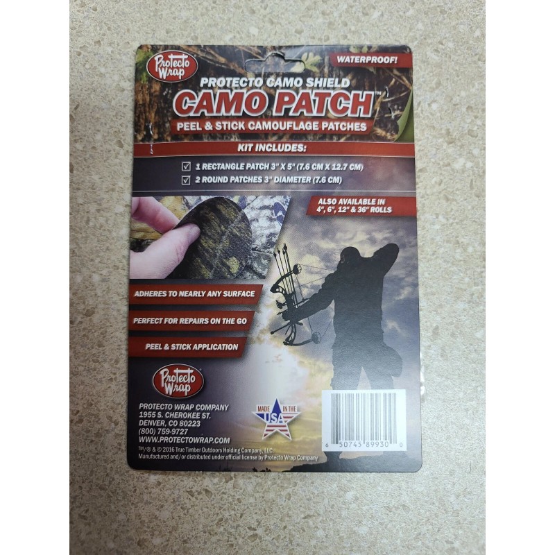 Proecto Camouflage Stealth Tape Waterproof Camo Durable Wrap Outdoor NEW!