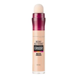 Maybelline Corrector facial Instant Age Rewind 6ml, borra ojeras, contornea e ilumina,hasta 12hrs