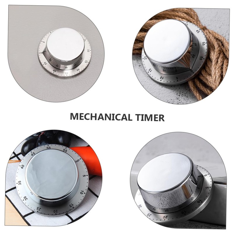 Ciieeo Cooking Reminder Device Mechanical Kitchen Timer Loud Alarm for