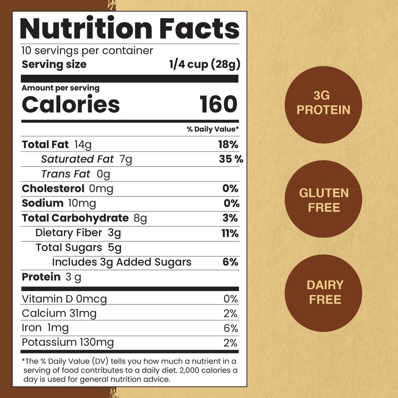 Paleonola Pina Colada Grain Free Granola, 10 Oz Resealable Bag