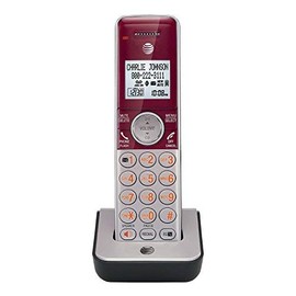 AT&T CL80131 Accessory Cordless Handset, Red | Requires a CL8xxx Series Cordless Phone System to Operate