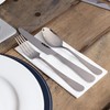 MIKASA Satin Symmetry Cutlery Set, Stainless Steel, 16 Pieces, Service