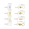 90 Pcs Hair Jewelry for Braids Dreadlocks Beads Braid Hair