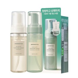 AROMATICA Pure & Soft Feminine Wash Chamomile & Tea Tree 170ml Set (+Refill 100ml) - [SET] Feminine Wash 170ml (+Refill 100ml)