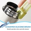 YTOOK 3-in-1 Cup Lid Crevice Cleaning Brush, New Multifunctional Crevice