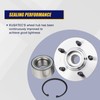 KUSATEC 521000 2PCS Rear Wheel Bearing and Hub Assembly Compatible