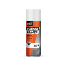 U-POL Sandable Primer, Fast-Drying, Durable & All-Purpose Primer Spray With Anti-Rust Technology, White, 10 oz