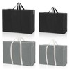 UOIXPUHUO Large Moving Bags Heavy Duty, Foldable Packing Bags for