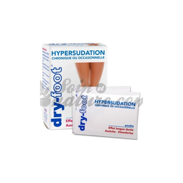 Oxypharm DRYFOOT Poudre hyper-sudation des pieds 12 Sachets