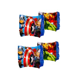 TOY DEALS USA Kids-Heroes Arm Floaties for Kids 2-Pack Bundle, Arm Floats, Arm Bands, Inflatable Pool Toy, Beach Toys Boys & Girls 3+ (2)