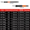 Leliafleury 5Pcs Magnetic Allen Key Drill Bit H2 Impact Hex