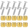 10 Set Bike Brake Olive and Connector Insert, Bicycle Hose