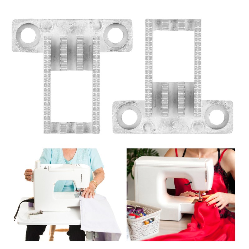 2pcs Feed Dog Replacement Accessories Fit for Singer 1408/1409/2250/2263/2273/8280/1507
