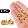 QUARKZMAN Pack of 50 M2 threaded inserts made of brass,