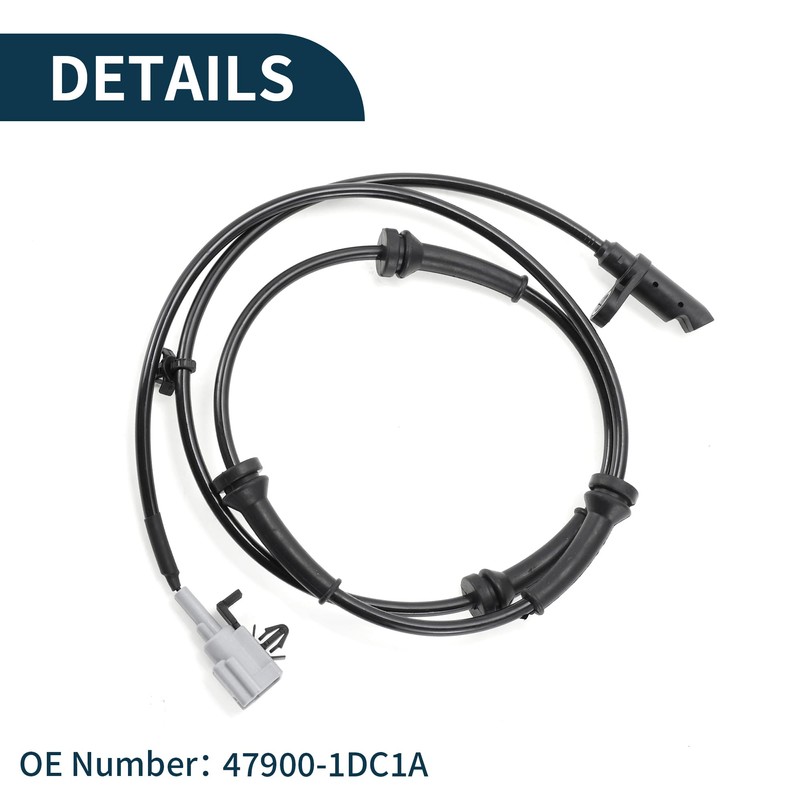 TUCKBOLD ABS Wheel Speed Sensor Rear Left or Rear Right
