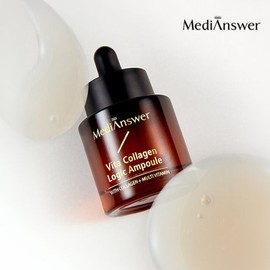 MediAnswer 메디앤서 본품용량증정 비타콜라겐 광채탄력 앰플 30ml +30ml 용량 추가 MediAnswer Bonus Size Vita Collagen Radiance Elasticity Ampoule 30ml + 30ml Additional Size