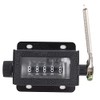 Chazcool 5 Digit Tally Counter, 0-99999 Resettable Manual Hand Mechanical