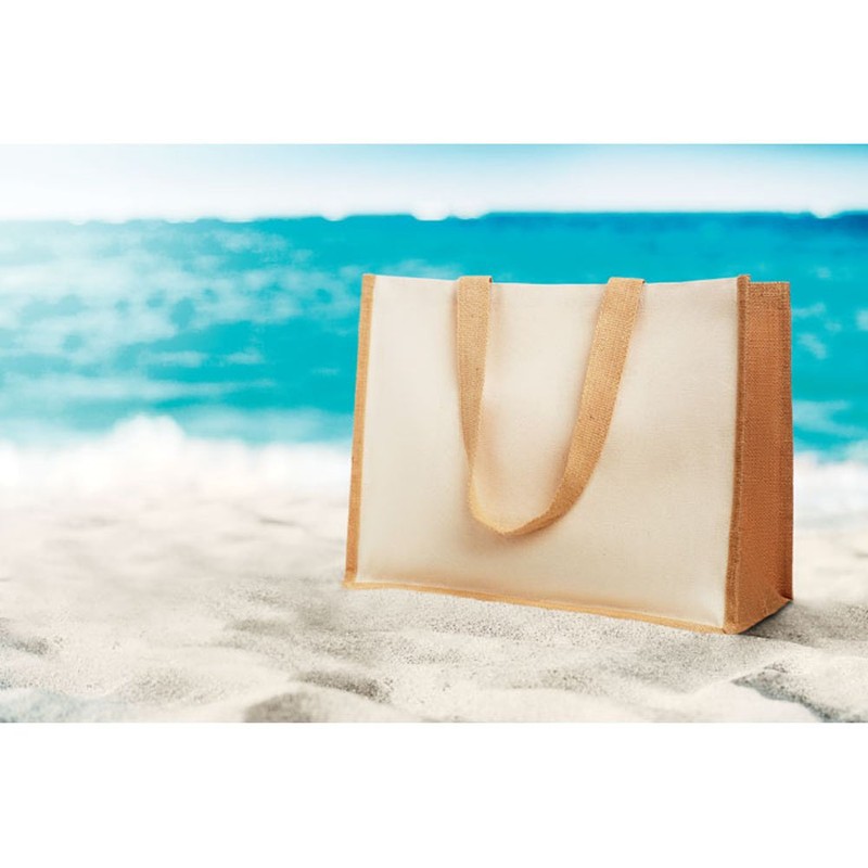 notrash2003 Shopping Bag, Shopper Jute Bag, Carry Bag, beige