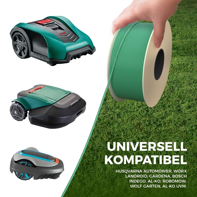 kanoo® Universal Boundary Cable for Robotic Lawnmower - Boundary Wire