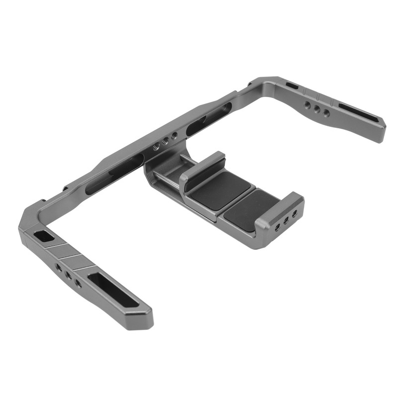 Aluminium Alloy Phone Video Cage with Dual Handles Portable Phone