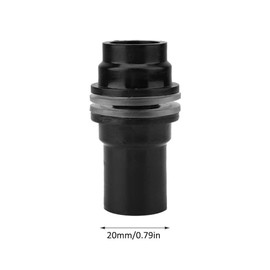 Aquarium Fish Tank Water Pipe Joint Connector Leak-Proof Inlet Outlet Pipe Fittings Straight Connector Fish Tank Accessories(20MM)