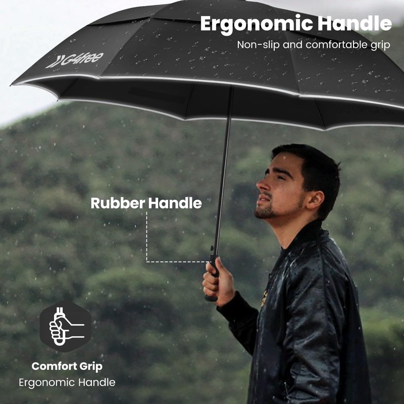 G4Free Strongest Golf Umbrella with Full Carbon Fiber, Well-constructed &