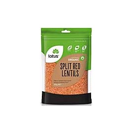 Lotus Organic Red Lentils 250g