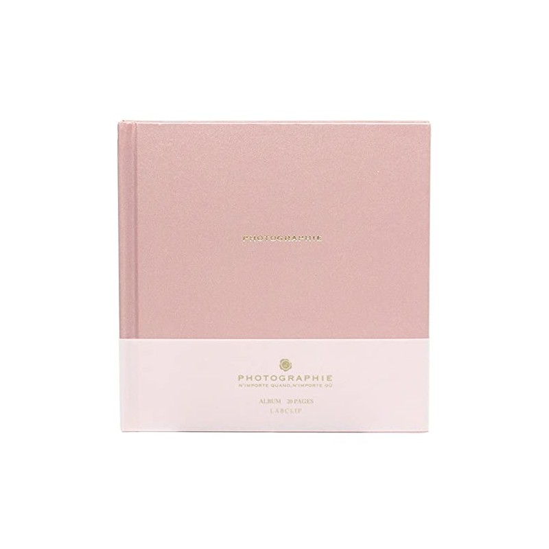 Lab Clip Album Shine Square Album Mauve Pink SHAL11-MP