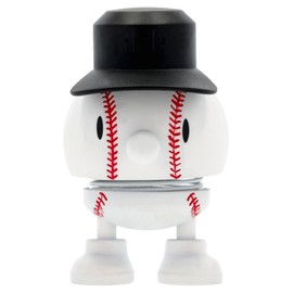 Hoptimist Baseball Bumble, Bobble Figure for Home or Office, Funny Decoration for Sports Lovers & Baseball Fans, Height 7.6 cm, Diameter 5.8 cm