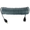 Philatron Flexy Coiled Extension Cord 16 Gauge 13 Amps -