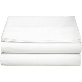 Clara Clark ® Supreme 1500 Collection Single Flat Sheet - King Size, White