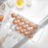 Egg Holder for Fridge, Egg Organizer for Refrigerator, BPA Free