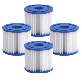 WuYan Replacement Hot Tub Filter Cartridge for Best-way for Flowclear Size VI Replacement Filter Cartridge for Miami for Vegas for Palm Springs Paris (2 x Twin Pack)