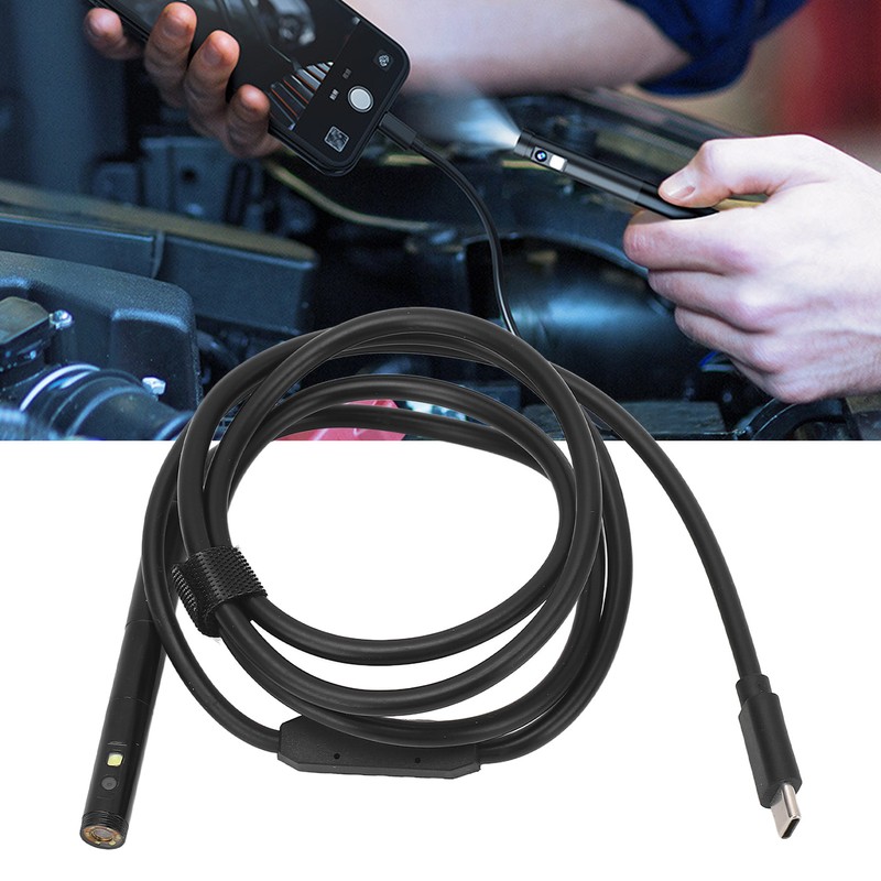 Endoscope Camera IP67 Waterproof Industrial Borescope Inspection Snake Cam for