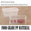 HOMEE Meal Prep Containers, 50 Pack- 26oz Plastic Storage Food