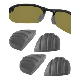 Vaep Replacement Nose Pads Nose Piece for Maui Jim Sandy Beach MJ408 Sunglasses - 2 Pair Grey